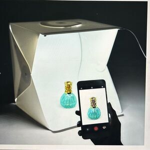 New still In box Portable White Photo Studio Light Box 18x17x17